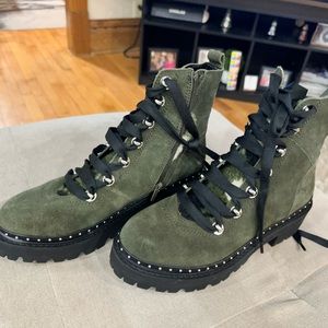 Steve Madden combat boots